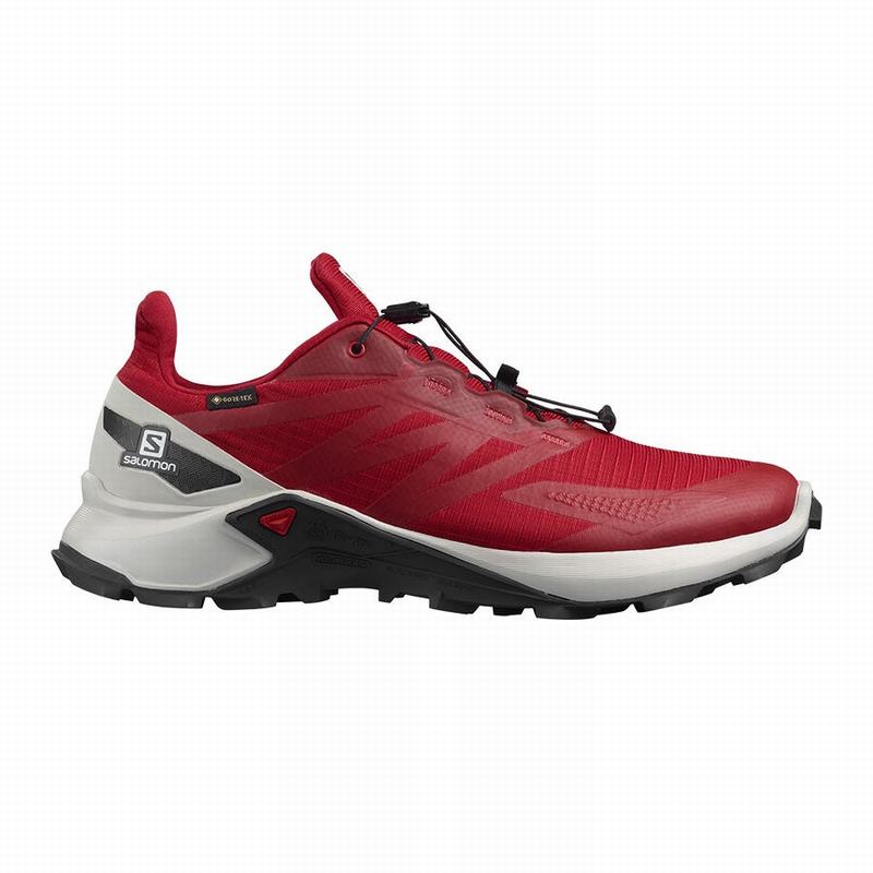 Zapatillas Trail Running Salomon Hombre Rojas - Salomon Argentina SUPERCROSS BLAST GTX ,074981-JDH